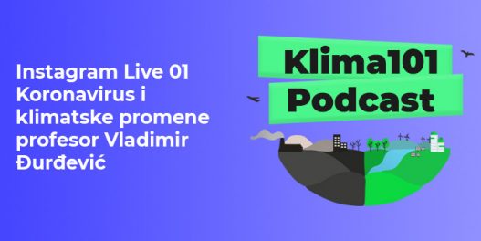 Instagram Live 01 Koronavirus i borba protiv klimatskih promena - profesor Vladimir Đurđević