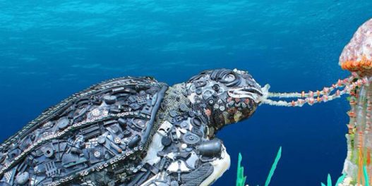 Ova neprofitna organizacija podiže svest o plastici iz okeana praveći od nje umetnost