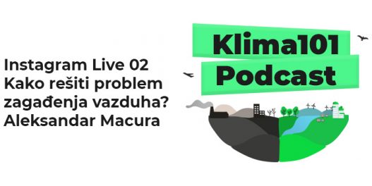 Instagram Live 02 Kako rešiti problem zagađenja vazduha - Aleksandar Macura