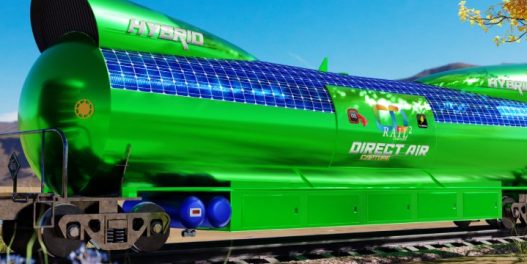 Inovativni vagon za hvatanje ugljen-dioksida mogao bi da ukloni i do 3 hiljade tona ovog gasa iz vazduha godišnje